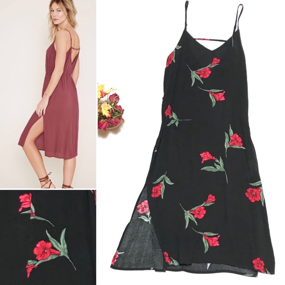 F21 • Light Strappy Back Shift Dress - Picture 2 of 5